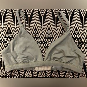 {SOLD} Skims Cotton Jersey Bralette Medium Mineral